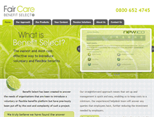 Tablet Screenshot of benefit-select.co.uk